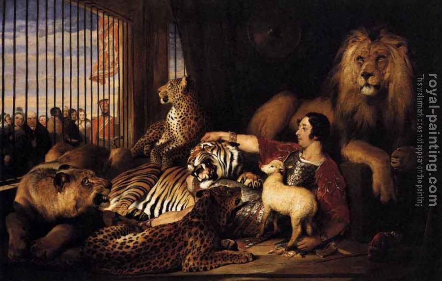 Sir Edwin Henry Landseer : Isaac van Amburgh and his Animals
